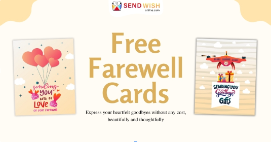 farewell cards online